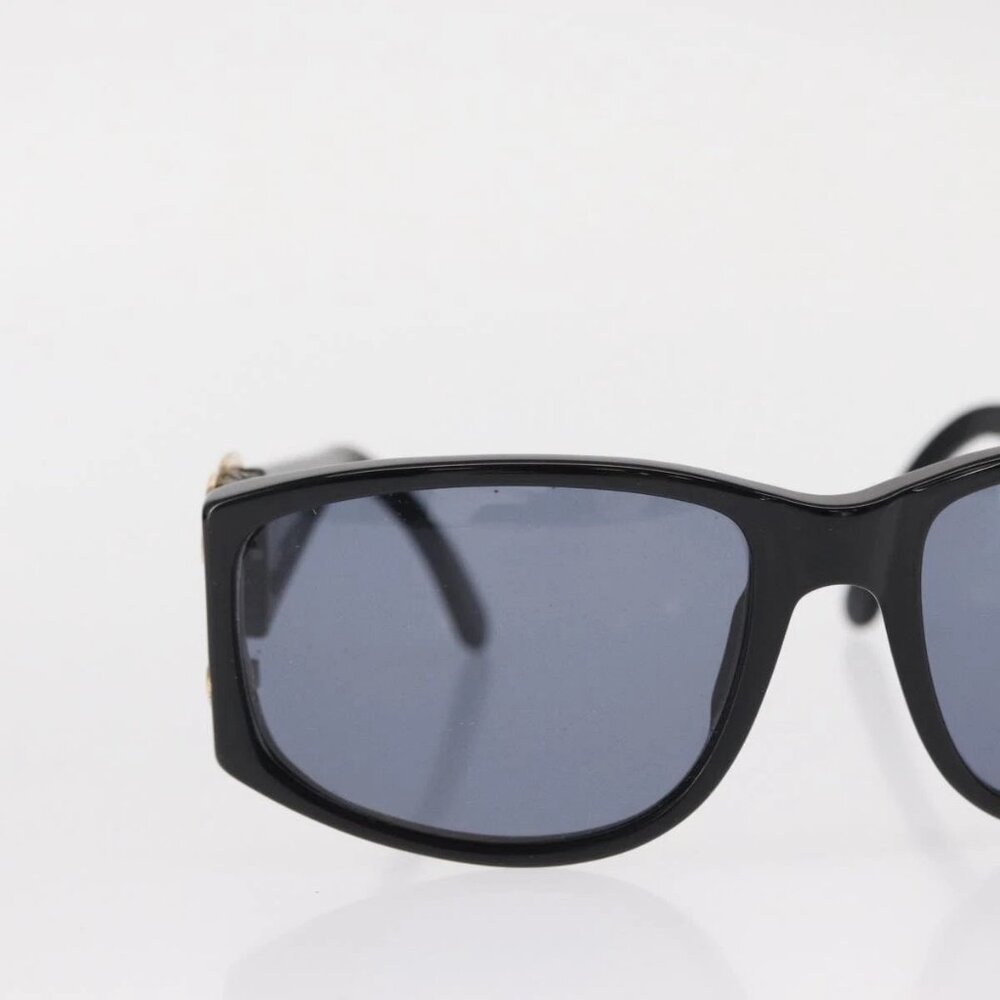 CHANEL Sunglasses plastic Black CC Auth BA9021 - Picture 3 of 14